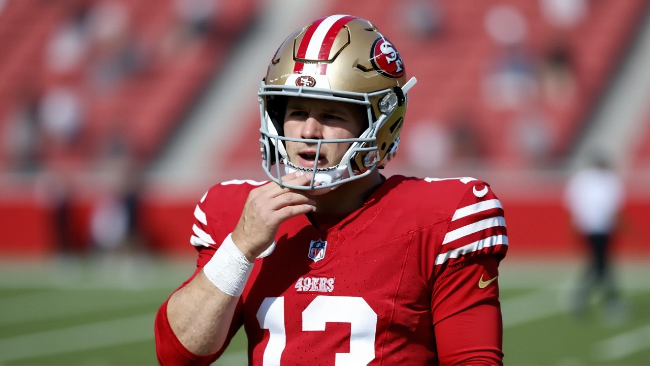 49ers QB Brock Purdy Out vs. Rams After Turf Toe Setback